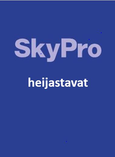 SkyPro, 57 heijastavaa tuotetta